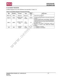 IS25WP016D-JLLE Datasheet Page 23