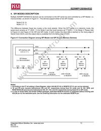 IS25WP032-JBLE Datasheet Page 12