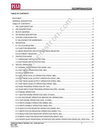 IS25WP032A-JMLE Datasheet Page 4