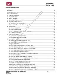 IS25WP032D-RMLE-TR Datasheet Page 4