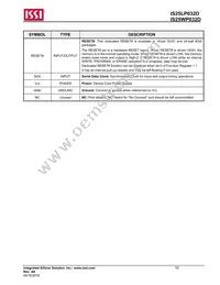 IS25WP032D-RMLE-TR Datasheet Page 10
