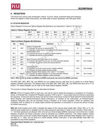 IS25WP064A-RMLE-TR Datasheet Page 15