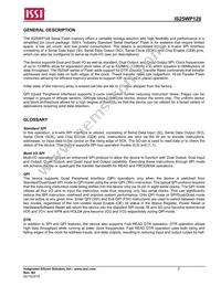 IS25WP128-RHLE-TR Datasheet Page 3