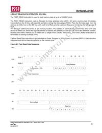 IS25WQ040-JVLE-TR Datasheet Page 20