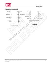 IS25WQ080-JBLE Datasheet Page 2
