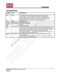 IS25WQ080-JBLE Datasheet Page 3