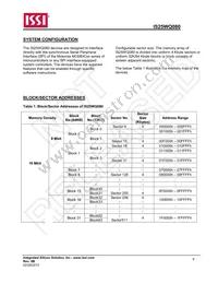 IS25WQ080-JBLE Datasheet Page 6