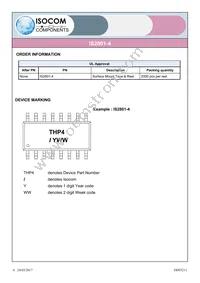 IS2801-4 Datasheet Page 6