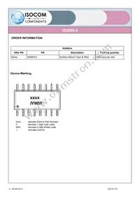 IS2805-4 Datasheet Page 6