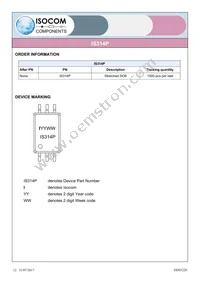 IS314P Datasheet Page 12