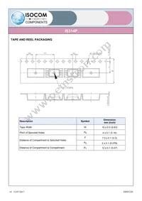 IS314P Datasheet Page 14