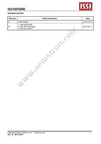 IS31AP2006-DLS2-TR Datasheet Page 17