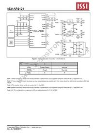 IS31AP2121-LQLS1 Datasheet Page 3