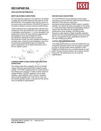 IS31AP4915A-QFLS2-TR Datasheet Page 7