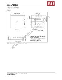 IS31AP4915A-QFLS2-TR Datasheet Page 9