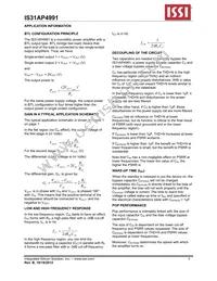 IS31AP4991-SLS2-TR Datasheet Page 8