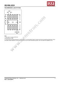 IS31BL3231-DLS2-TR Datasheet Page 12