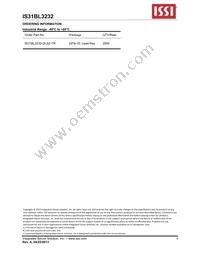 IS31BL3232-DLS2-TR Datasheet Page 4