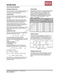 IS31BL3232-DLS2-TR Datasheet Page 9