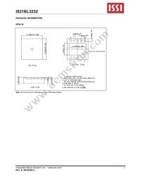IS31BL3232-DLS2-TR Datasheet Page 11
