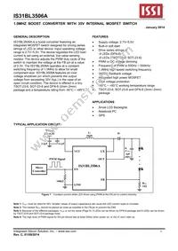 IS31BL3506A-DLS2-TR Datasheet Cover