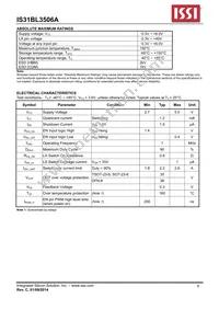 IS31BL3506A-DLS2-TR Datasheet Page 6