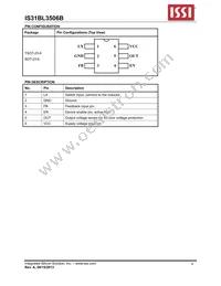 IS31BL3506B-TTLS2-TR Datasheet Page 4