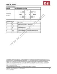 IS31BL3508A-TTLS2-TR Datasheet Page 4