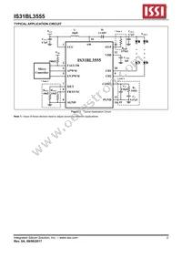IS31BL3555-ZLS4 Datasheet Page 2