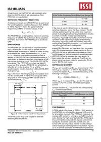 IS31BL3555-ZLS4 Datasheet Page 18
