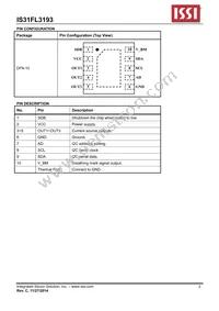 IS31FL3193-DLS2-TR Datasheet Page 2