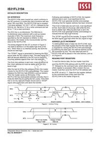 IS31FL3194-CLS2-TR Datasheet Page 6