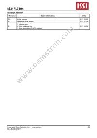 IS31FL3194-CLS2-TR Datasheet Page 23