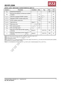 IS31FL3206-QFLS4-TR Datasheet Page 5