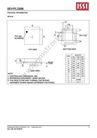 IS31FL3206-QFLS4-TR Datasheet Page 13