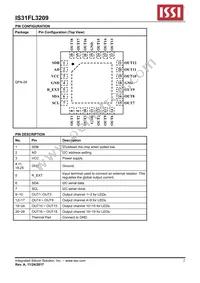 IS31FL3209-QFLS4-TR Datasheet Page 2