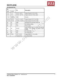 IS31FL3236-TQLS2 Datasheet Page 3