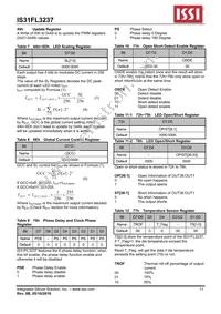 IS31FL3237-QFLS4-TR Datasheet Page 11