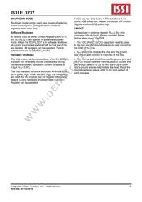 IS31FL3237-QFLS4-TR Datasheet Page 14