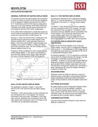 IS31FL3730-QFLS2-TR Datasheet Page 10