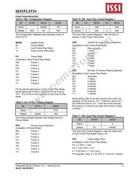IS31FL3731-SALS2 Datasheet Page 12