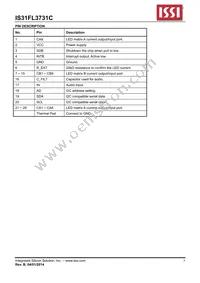 IS31FL3731C-SALS2 Datasheet Page 3