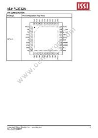 IS31FL3732A-QFLS2-TR Datasheet Page 4