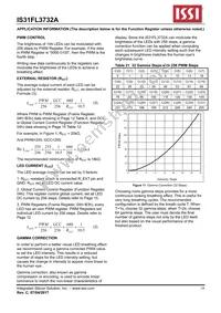 IS31FL3732A-QFLS2-TR Datasheet Page 18