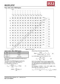 IS31FL3737-QFLS4-TR Datasheet Page 15