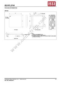 IS31FL3741-QFLS4-TR Datasheet Page 20