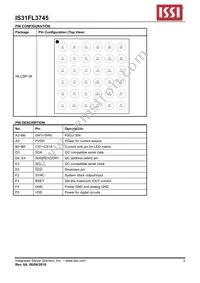 IS31FL3745-CLS4-TR Datasheet Page 3