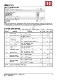 IS31IO7325-GRLS4-TR Datasheet Page 5