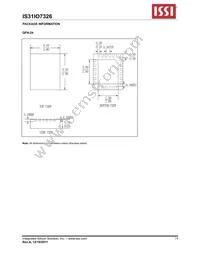 IS31IO7326-QFLS4-TR Datasheet Page 14