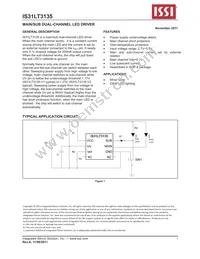 IS31LT3135-V1GRLS2-TR Datasheet Cover